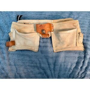Action Work Products Suede Leather Tool Belt Pouch AS-499-3 Workwear